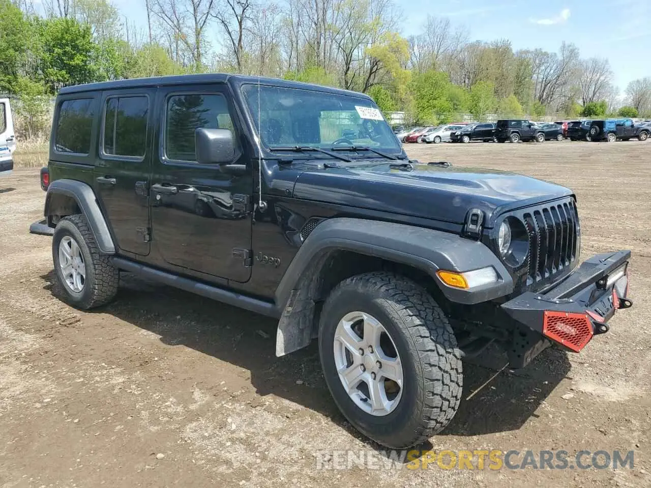 4 Photograph of a damaged car 1C4HJXDN9PW564543 JEEP WRANGLER 2023