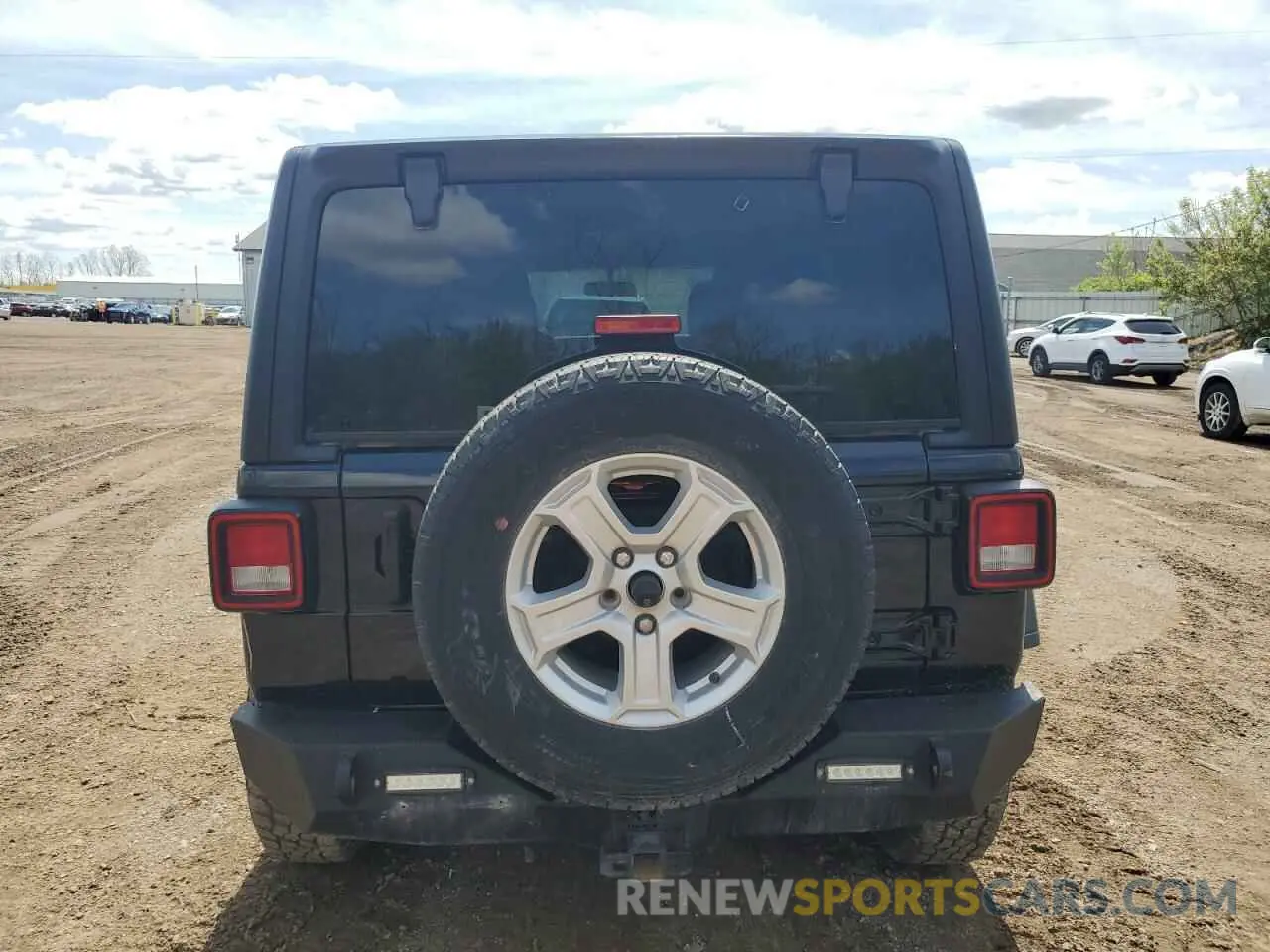 6 Photograph of a damaged car 1C4HJXDN9PW564543 JEEP WRANGLER 2023
