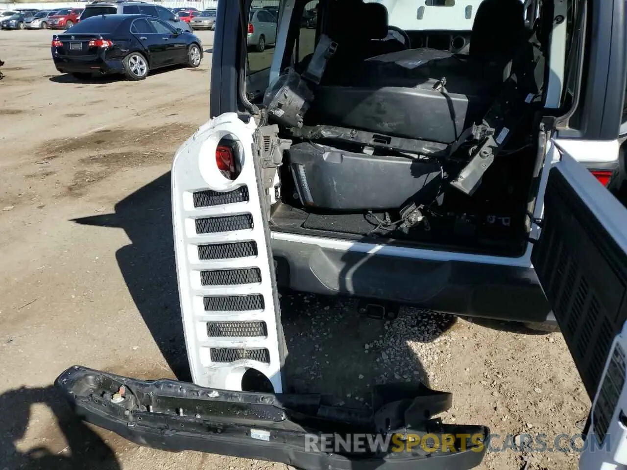12 Photograph of a damaged car 1C4HJXDNXPW596370 JEEP WRANGLER 2023