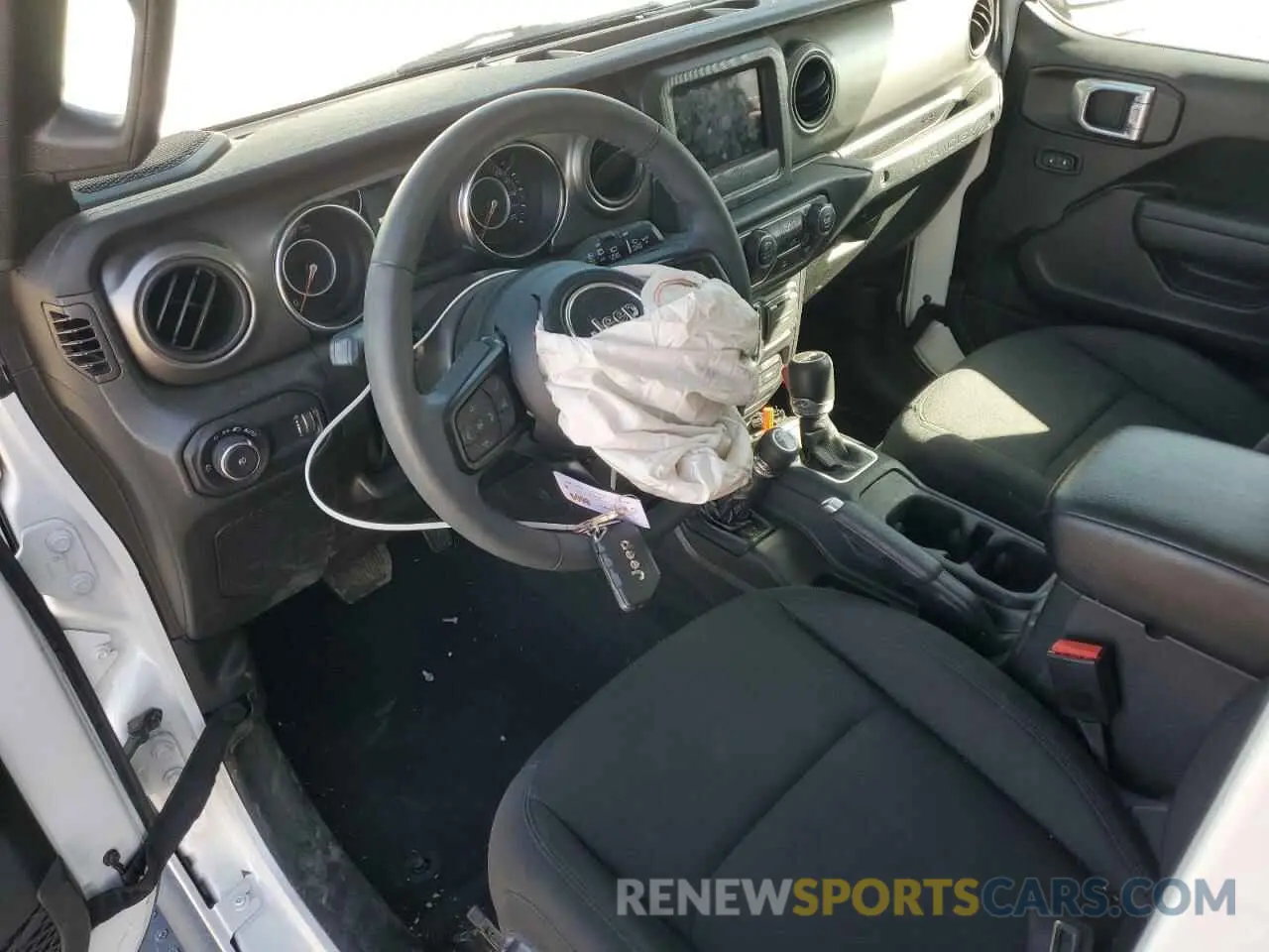 8 Photograph of a damaged car 1C4HJXDNXPW596370 JEEP WRANGLER 2023