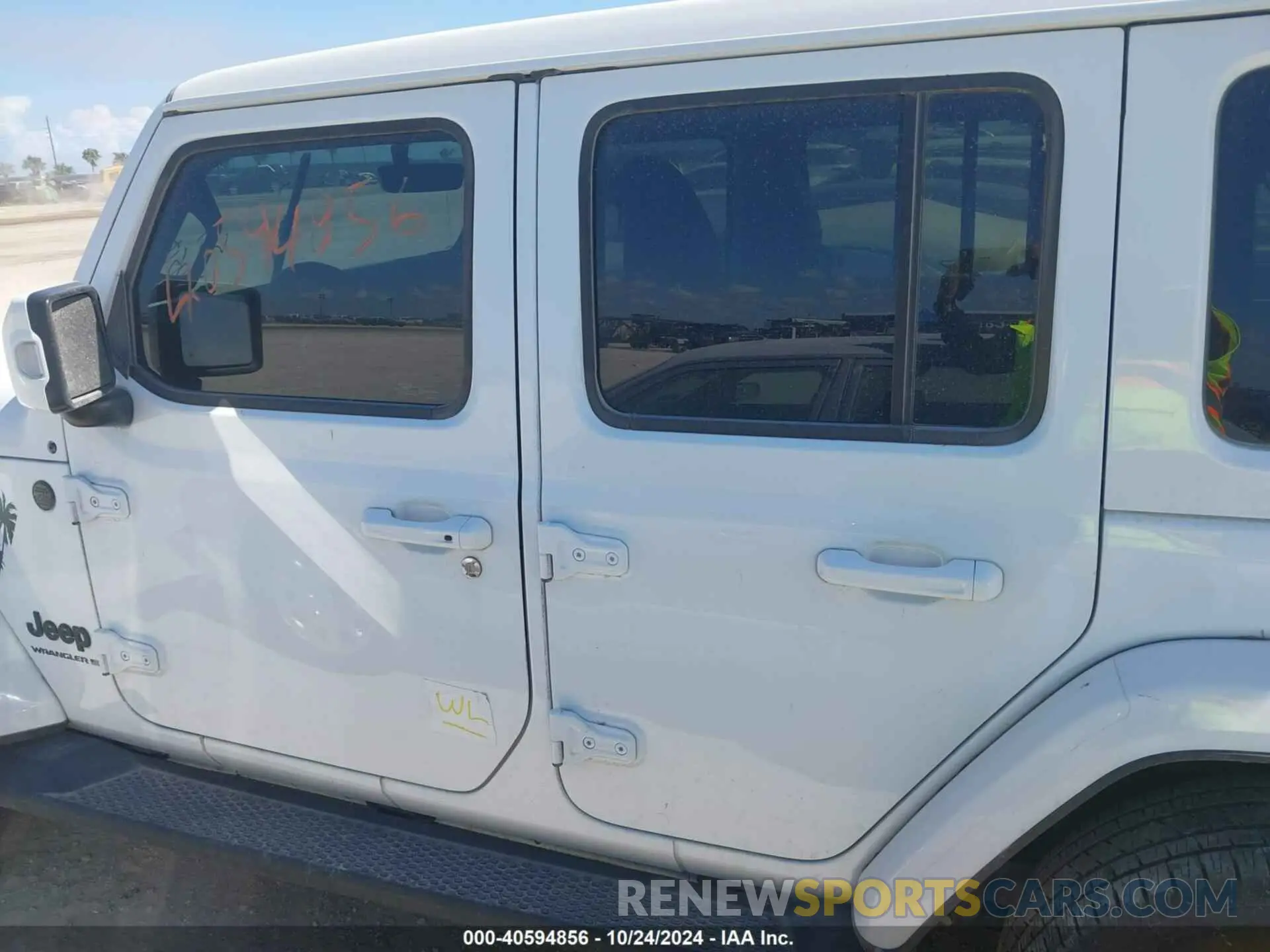 14 Photograph of a damaged car 1C4HJXEG1PW510184 JEEP WRANGLER 2023