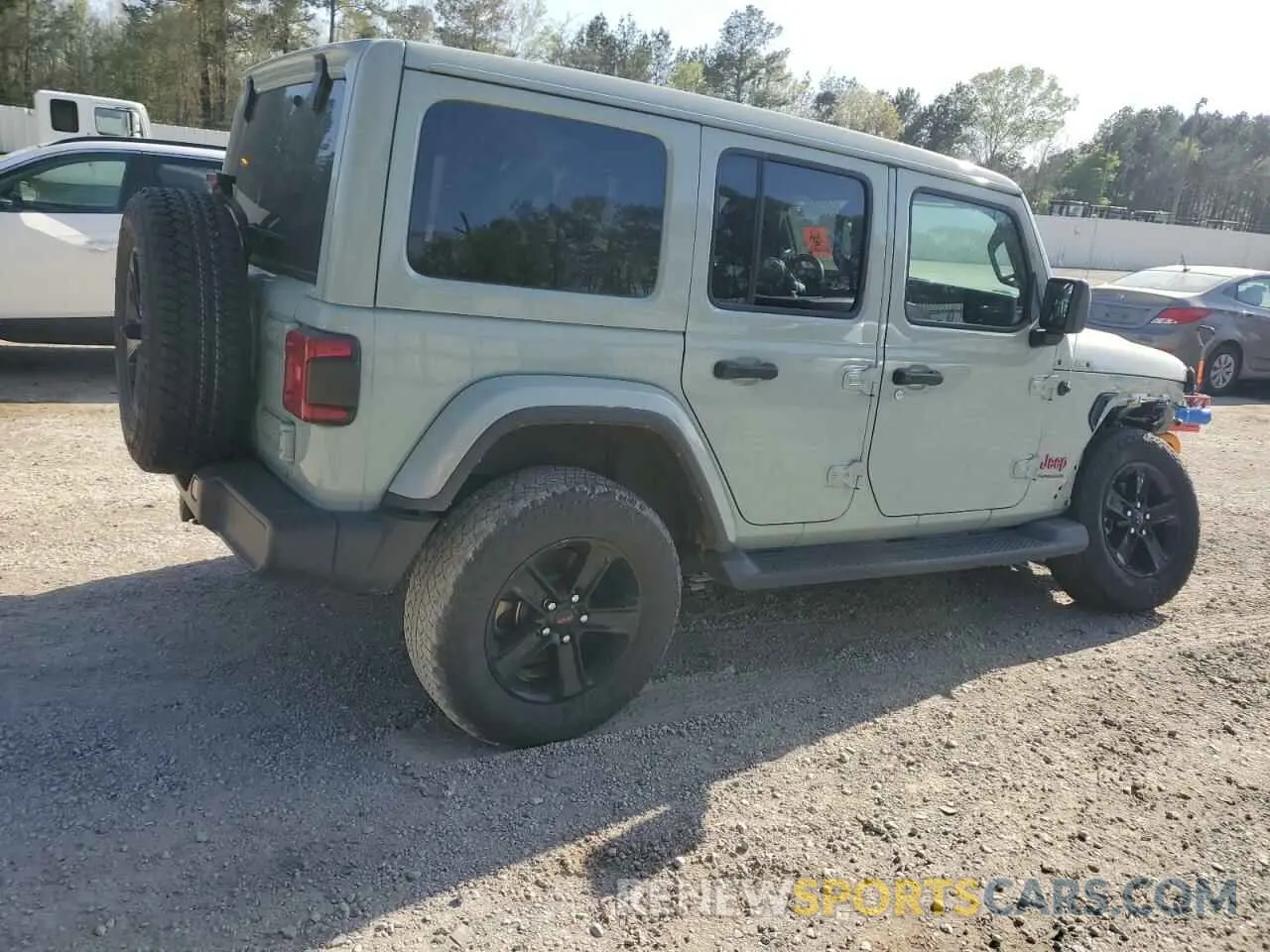 3 Photograph of a damaged car 1C4HJXEG6PW666964 JEEP WRANGLER 2023