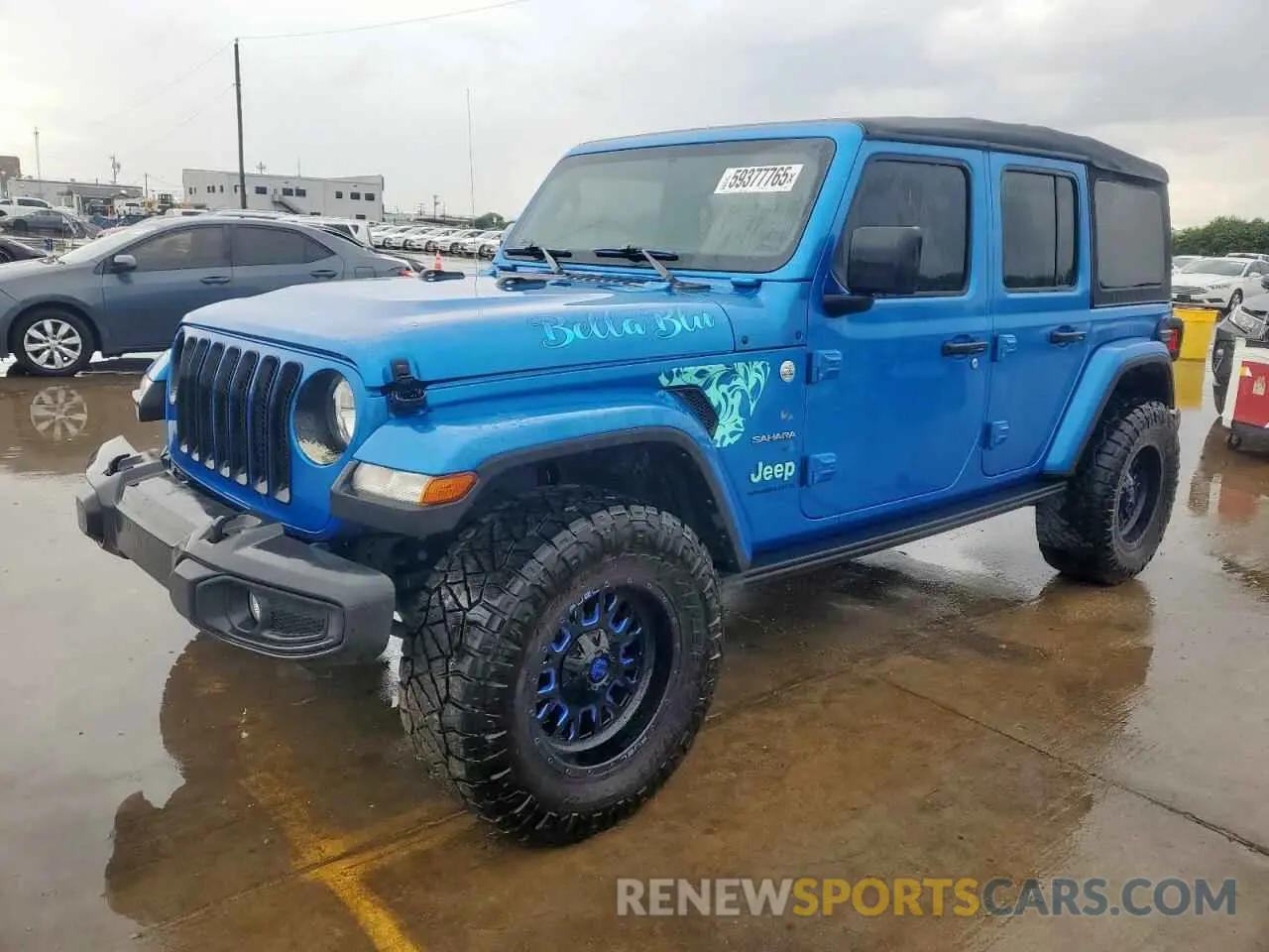 1 Фотография поврежденного автомобиля 1C4HJXEG7PW590252 JEEP WRANGLER 2023