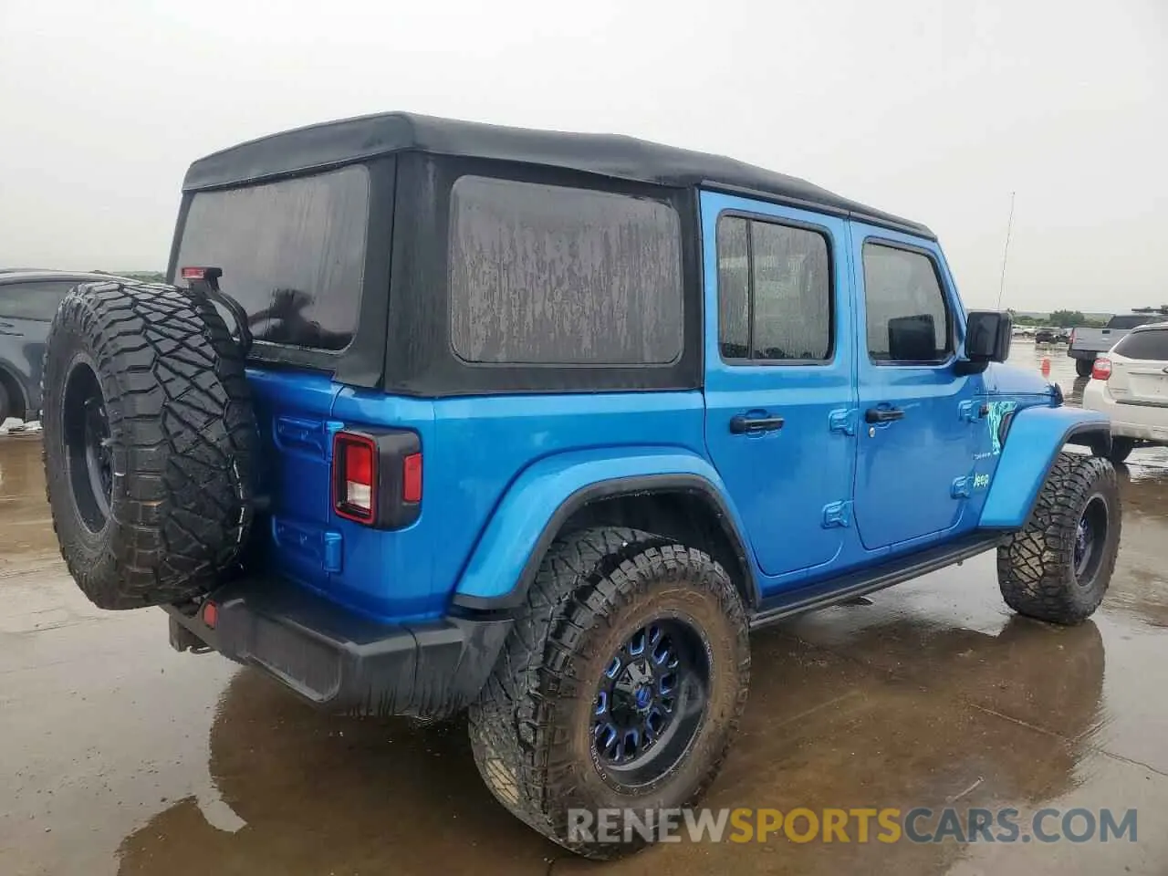 3 Фотография поврежденного автомобиля 1C4HJXEG7PW590252 JEEP WRANGLER 2023