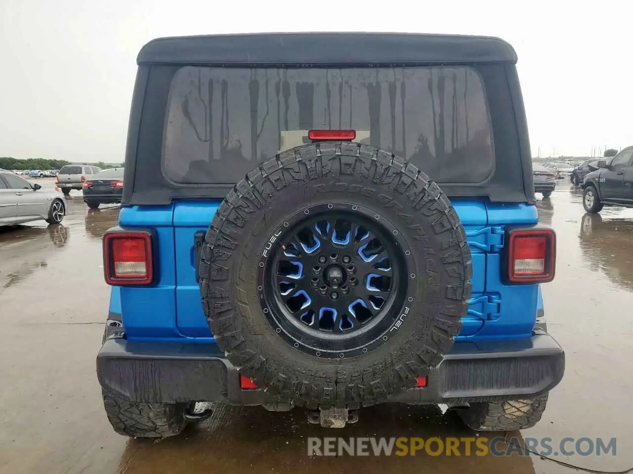 6 Фотография поврежденного автомобиля 1C4HJXEG7PW590252 JEEP WRANGLER 2023