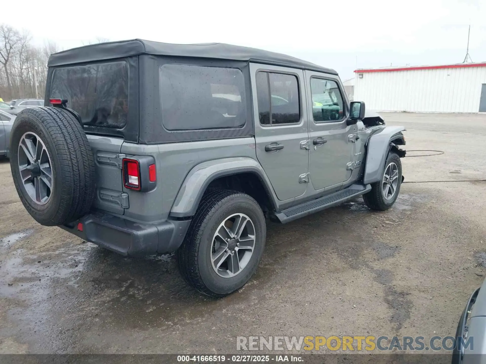 4 Фотография поврежденного автомобиля 1C4HJXEG7PW667976 JEEP WRANGLER 2023