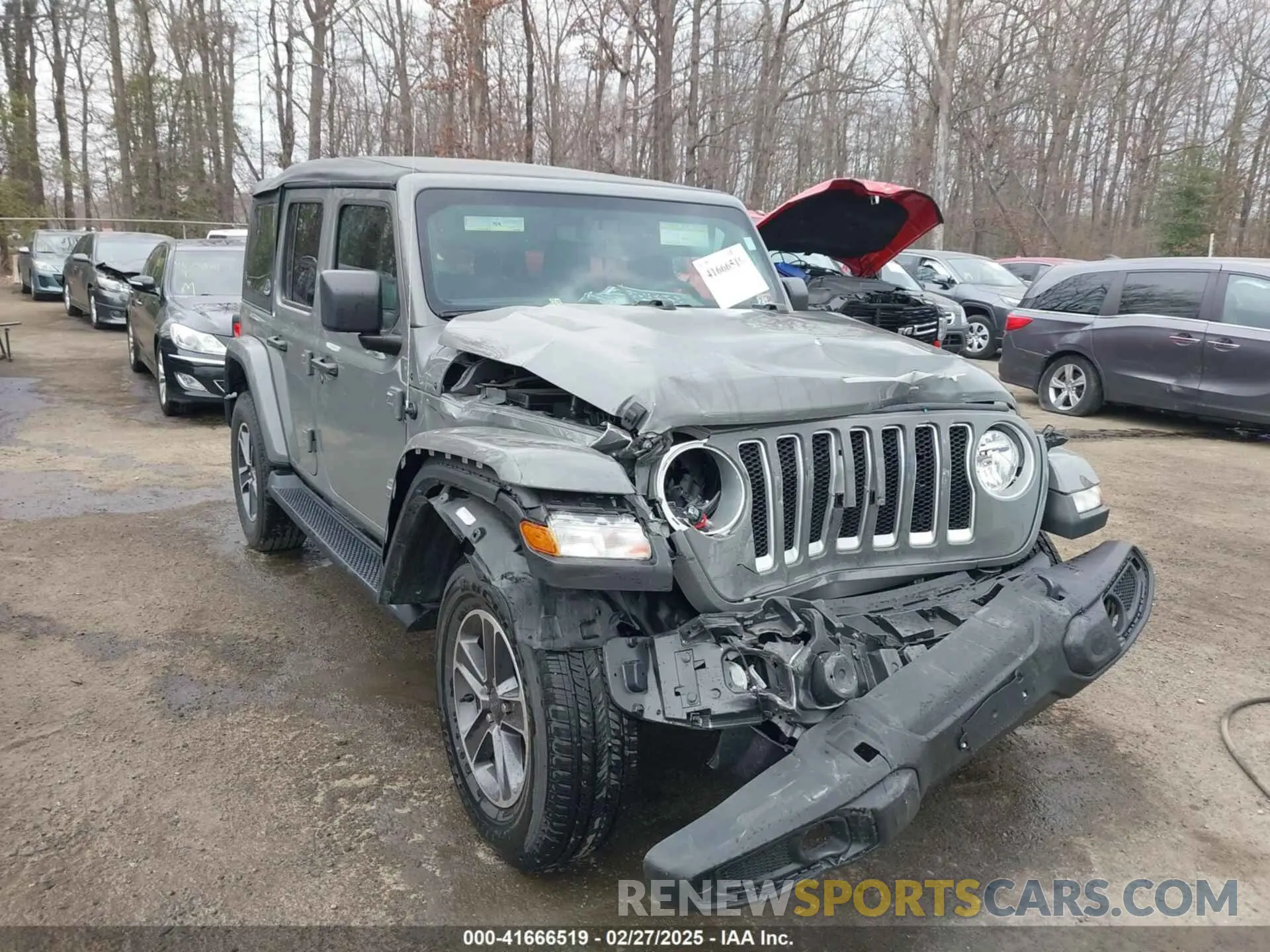 6 Фотография поврежденного автомобиля 1C4HJXEG7PW667976 JEEP WRANGLER 2023