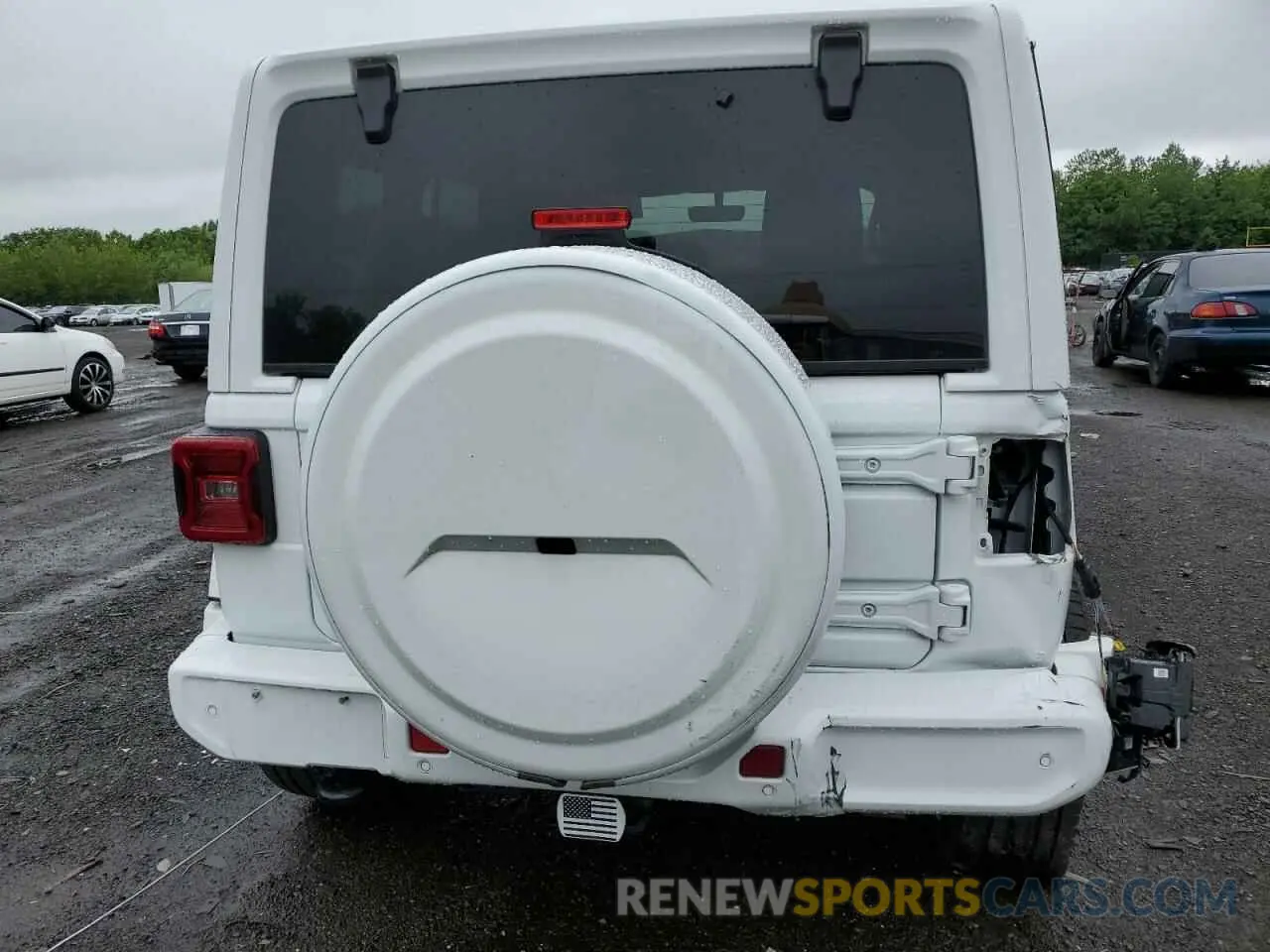 6 Фотография поврежденного автомобиля 1C4HJXEG9PW544275 JEEP WRANGLER 2023