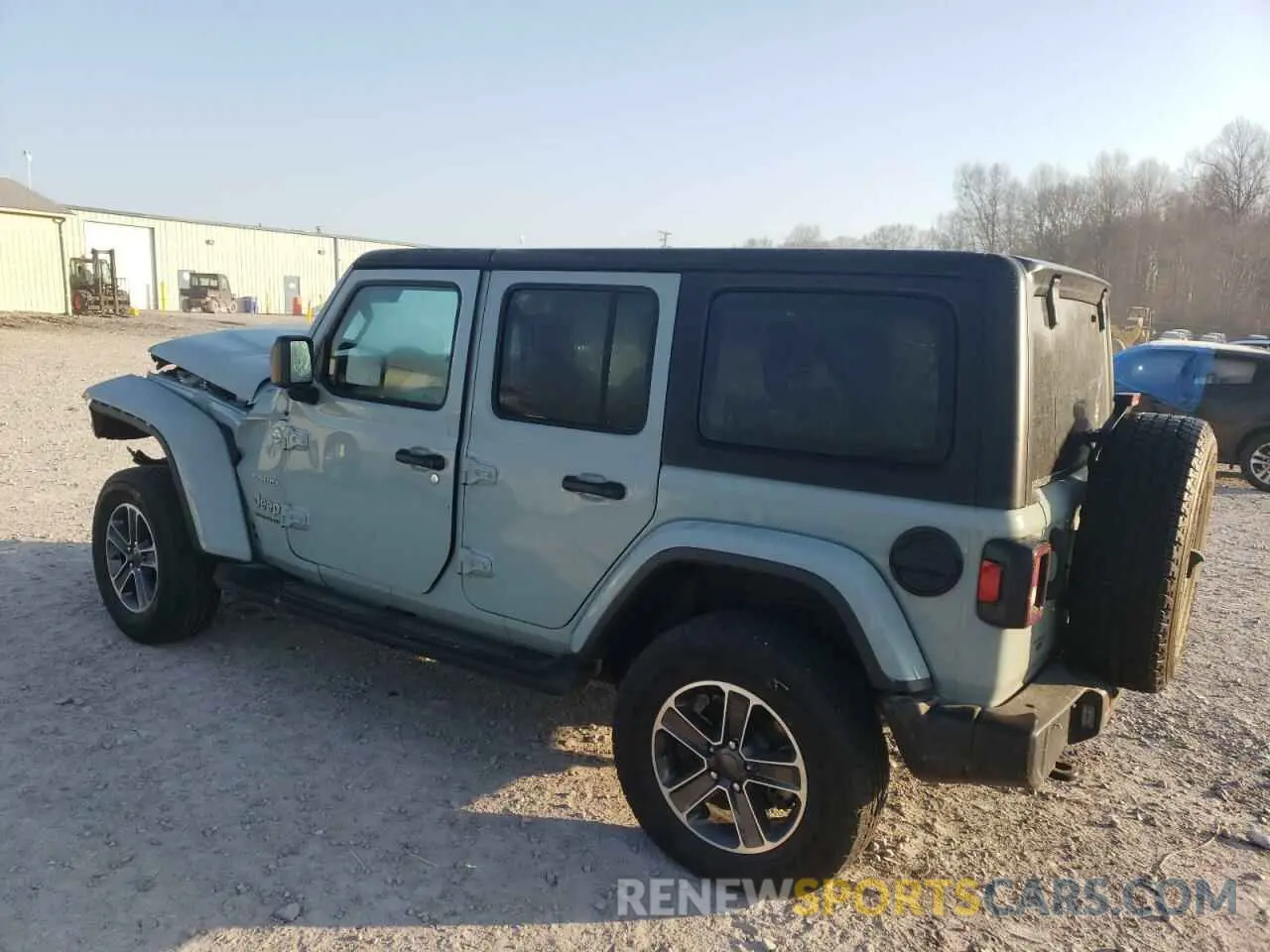 2 Photograph of a damaged car 1C4HJXEGXPW653084 JEEP WRANGLER 2023