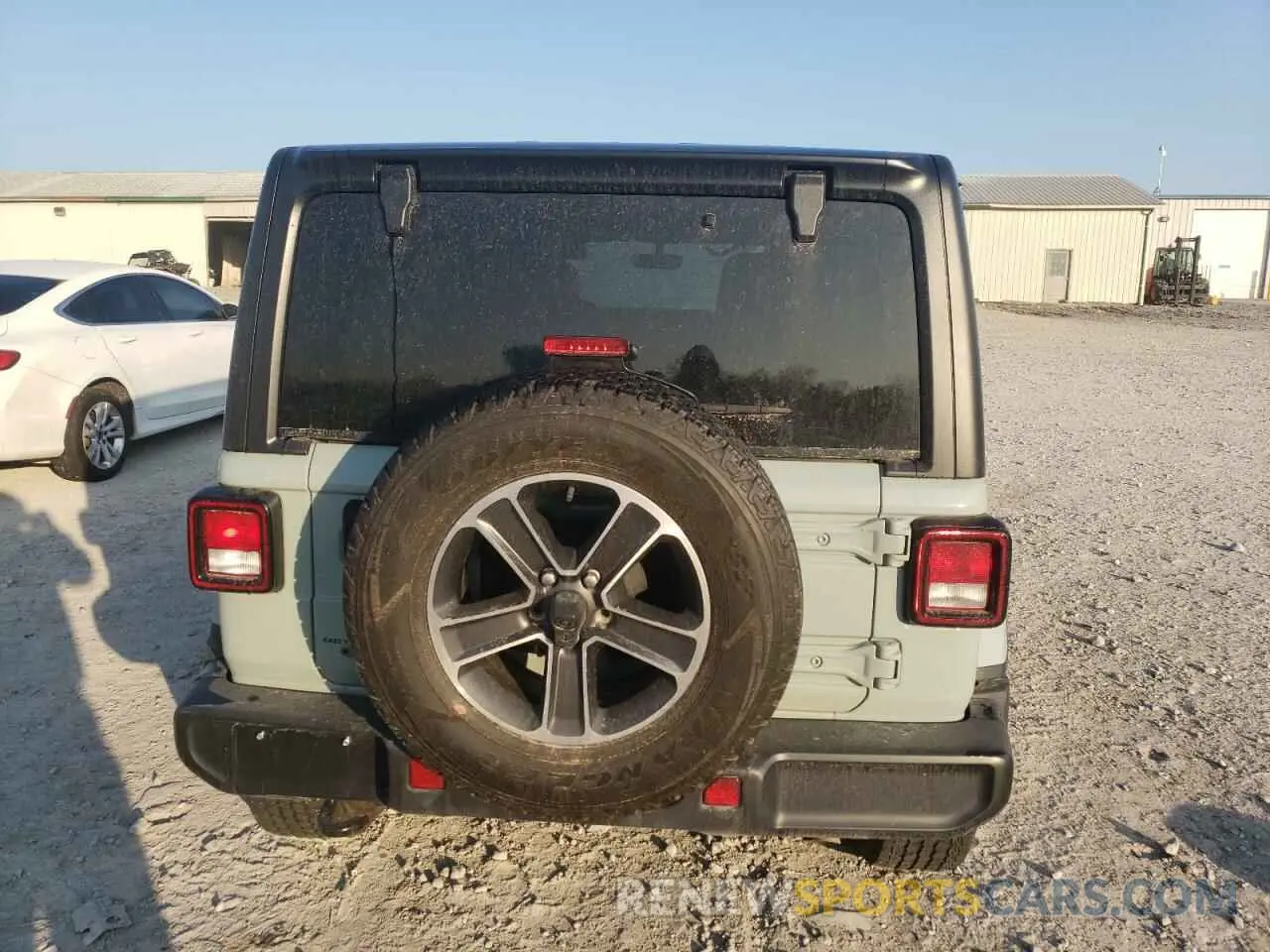 6 Photograph of a damaged car 1C4HJXEGXPW653084 JEEP WRANGLER 2023