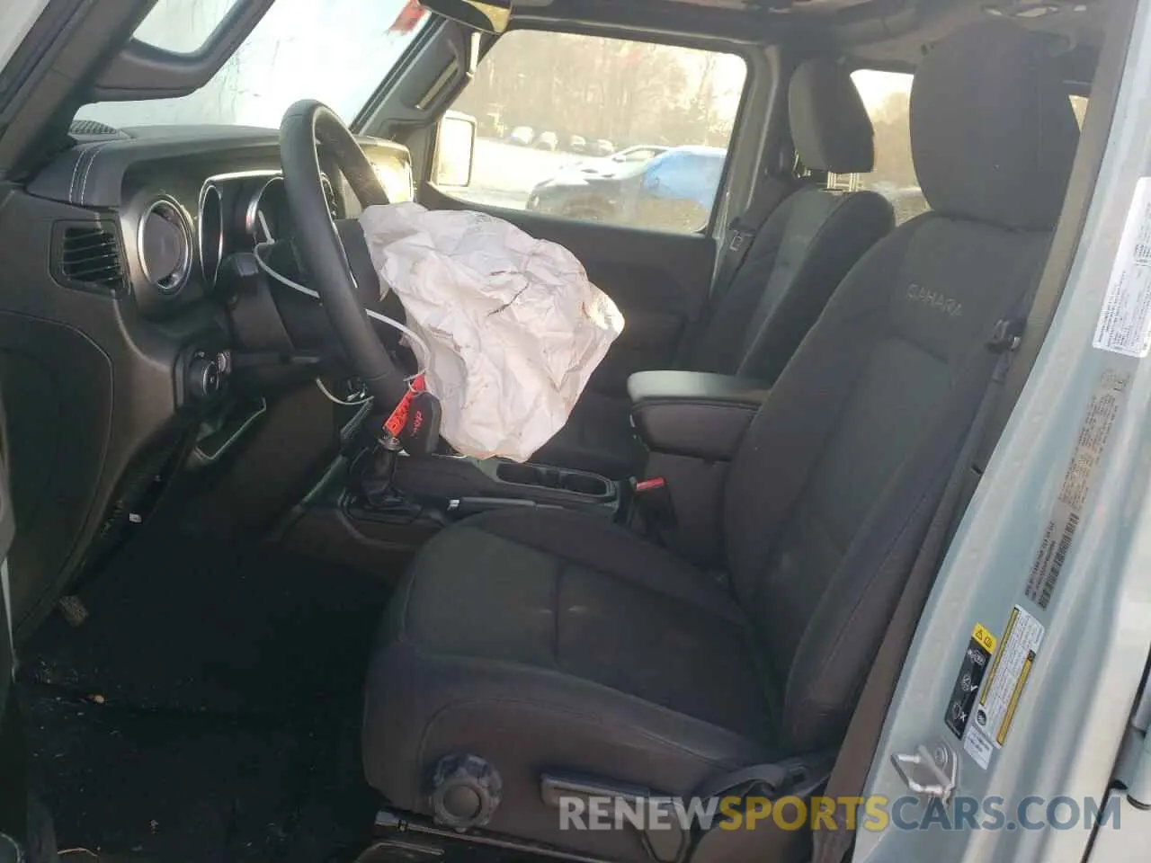7 Photograph of a damaged car 1C4HJXEGXPW653084 JEEP WRANGLER 2023