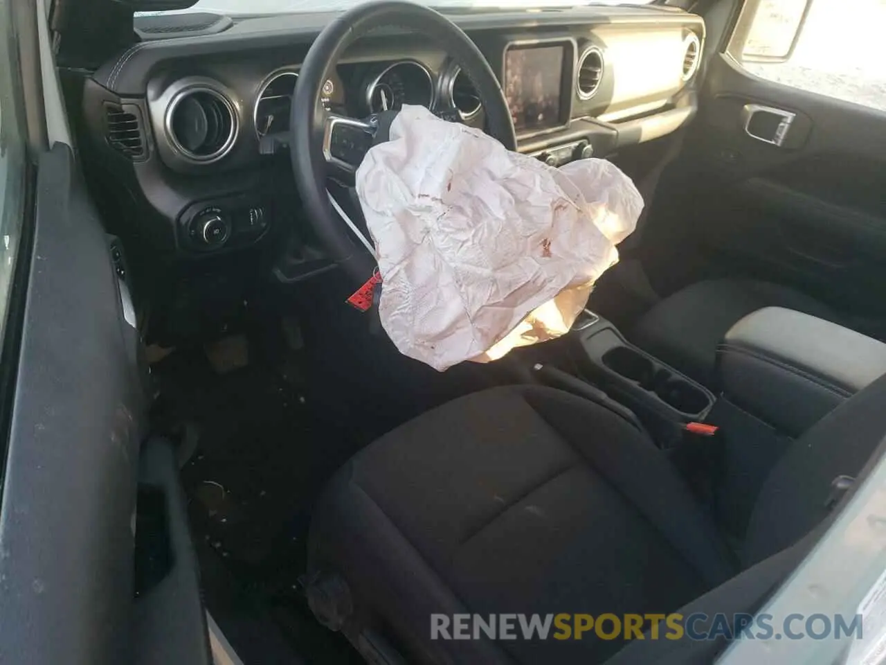8 Photograph of a damaged car 1C4HJXEGXPW653084 JEEP WRANGLER 2023