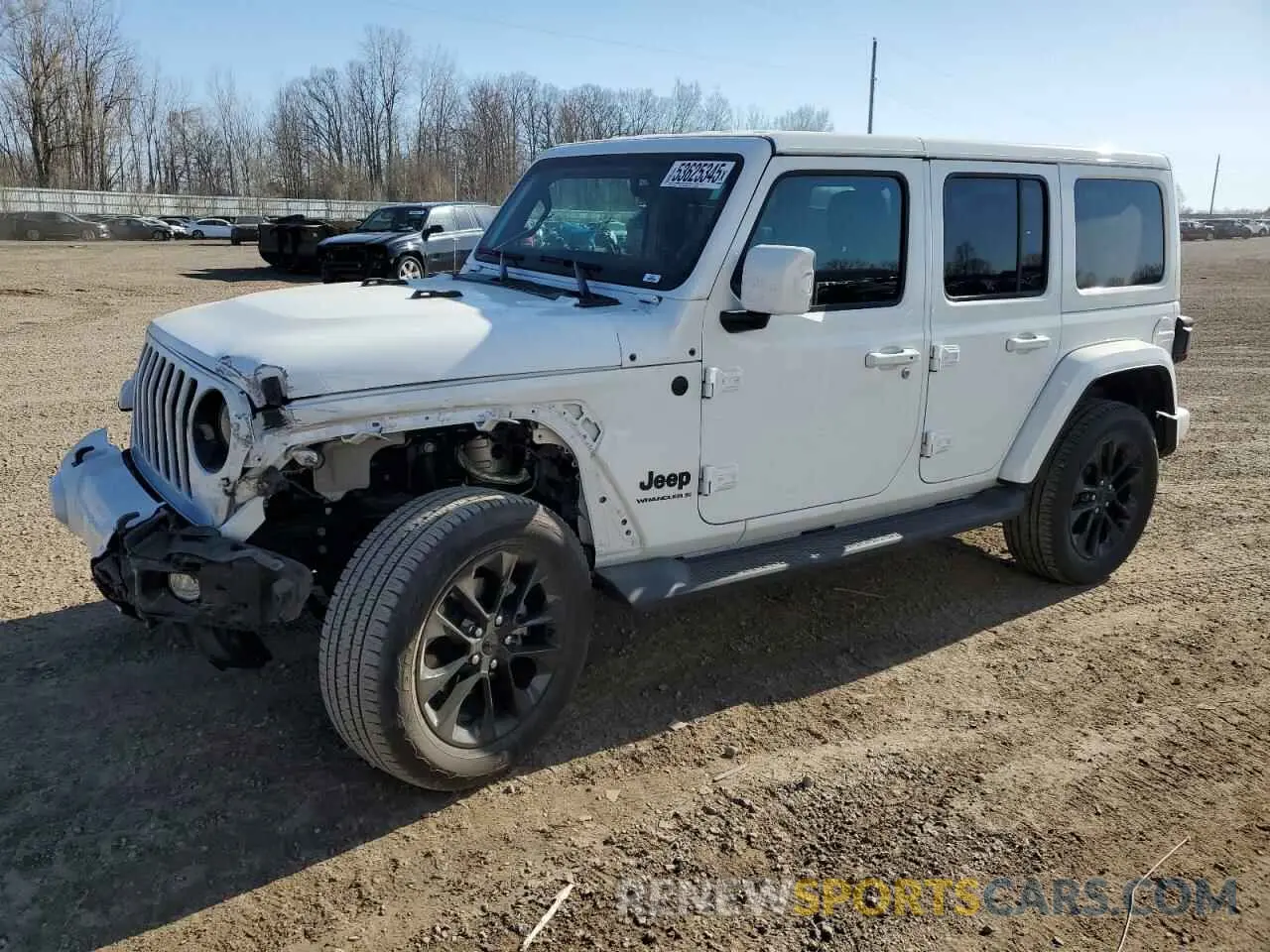 1 Photograph of a damaged car 1C4HJXEN5PW665478 JEEP WRANGLER 2023