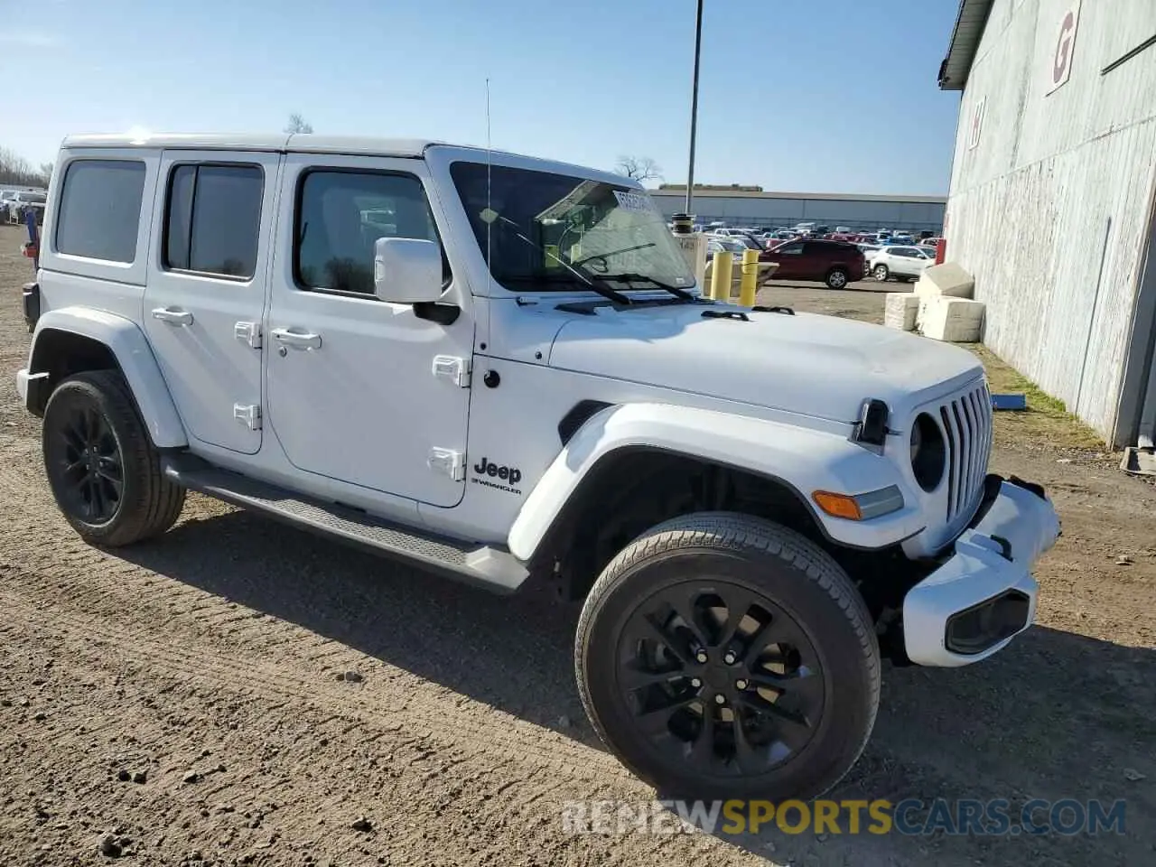 4 Photograph of a damaged car 1C4HJXEN5PW665478 JEEP WRANGLER 2023