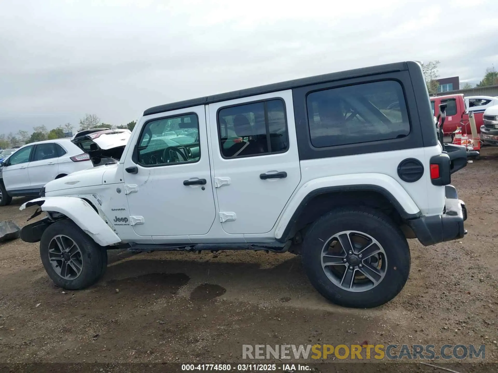 13 Photograph of a damaged car 1C4HJXEN7PW701607 JEEP WRANGLER 2023