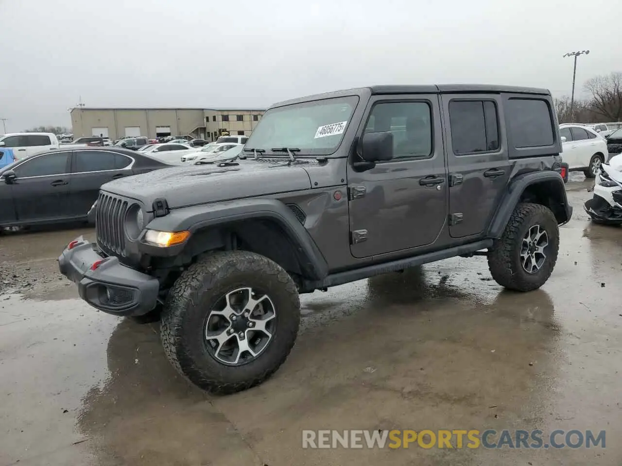 1 Photograph of a damaged car 1C4HJXFN6PW509741 JEEP WRANGLER 2023