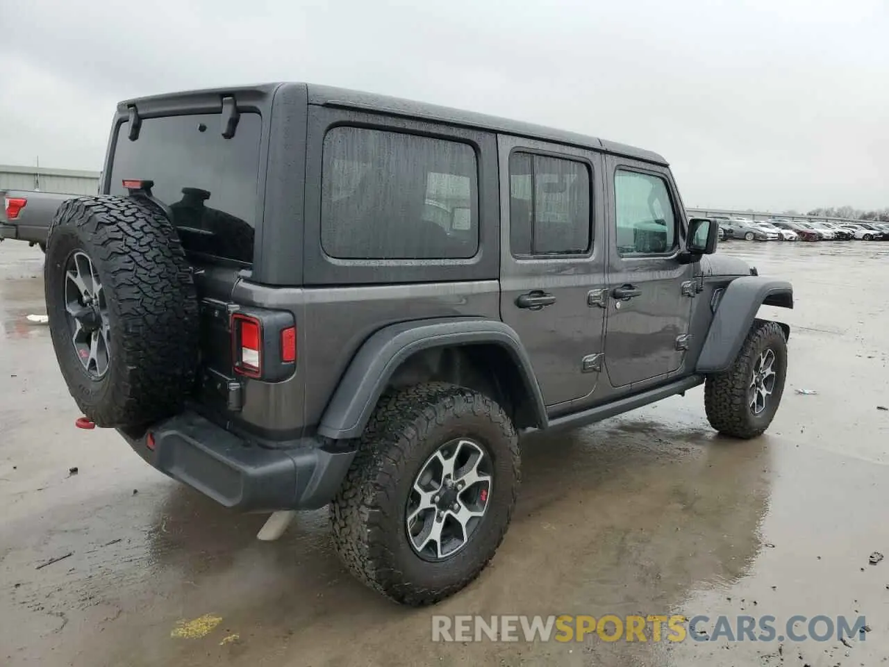 3 Photograph of a damaged car 1C4HJXFN6PW509741 JEEP WRANGLER 2023