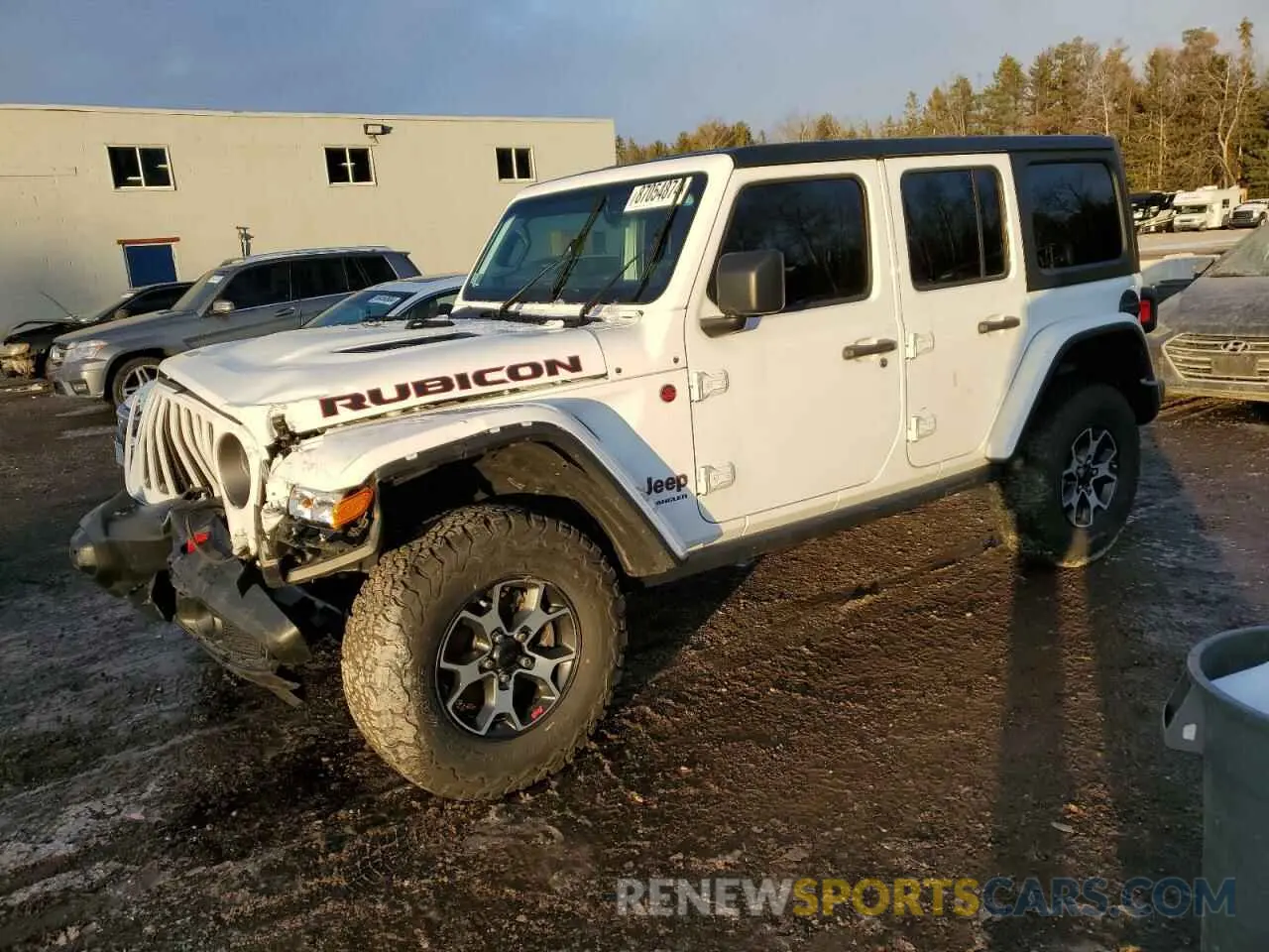 1 Фотография поврежденного автомобиля 1C4HJXFN8PW573926 JEEP WRANGLER 2023