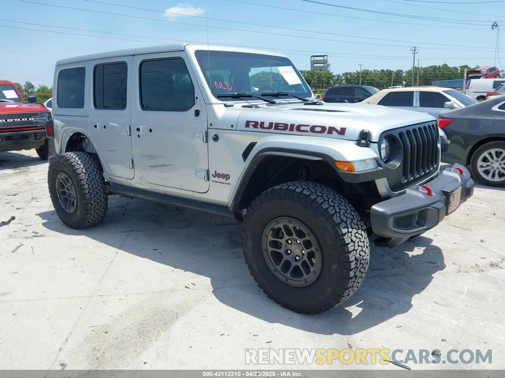 1 Photograph of a damaged car 1C4JJXFG0PW522651 JEEP WRANGLER 2023