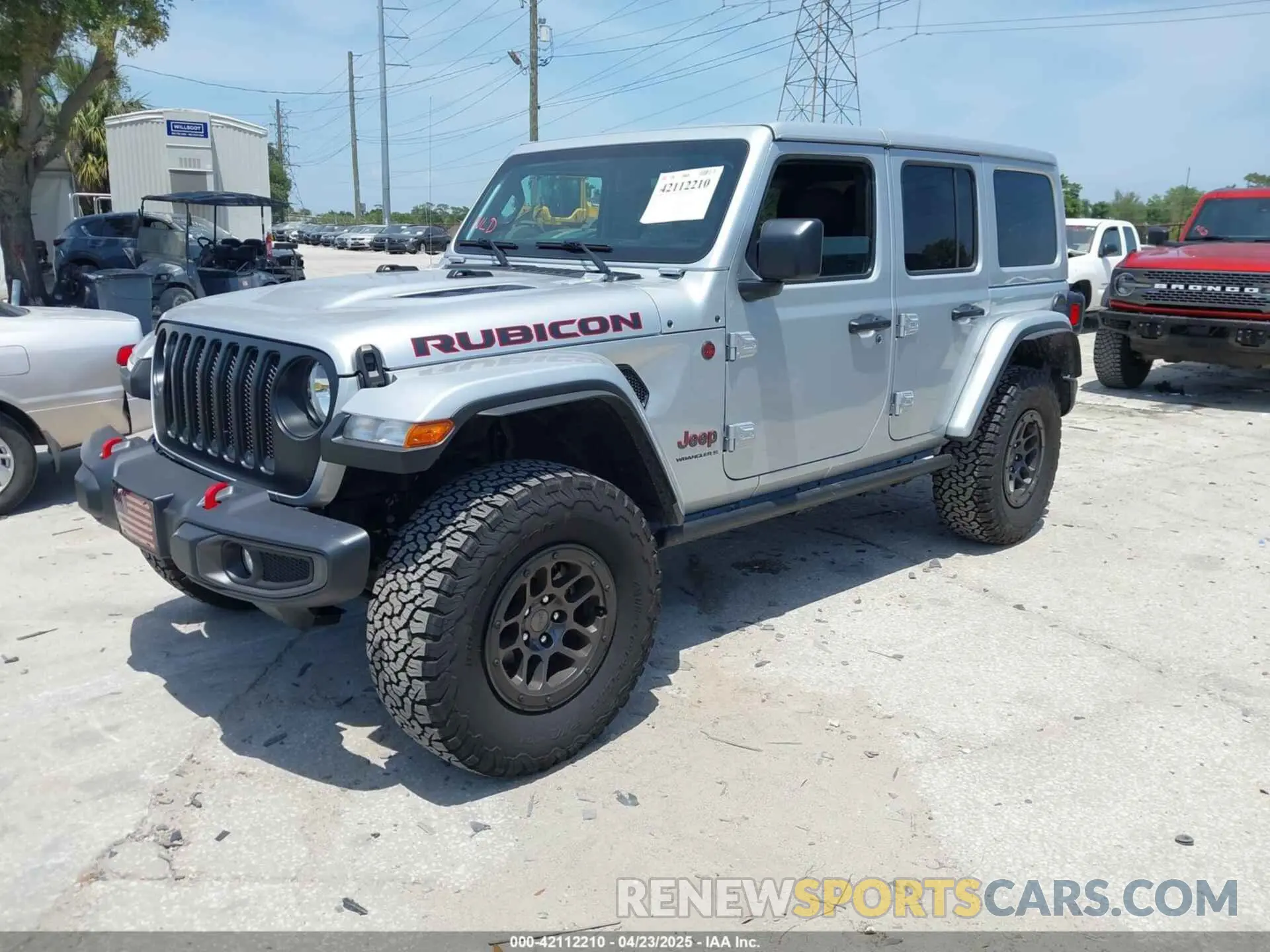 2 Photograph of a damaged car 1C4JJXFG0PW522651 JEEP WRANGLER 2023