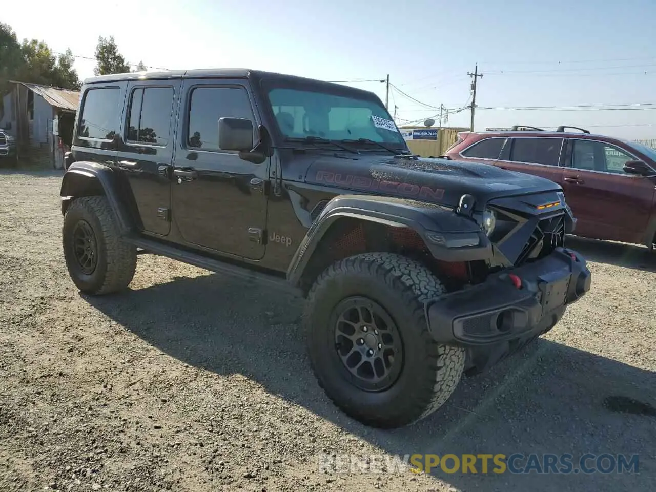 4 Photograph of a damaged car 1C4JJXFG1PW613346 JEEP WRANGLER 2023