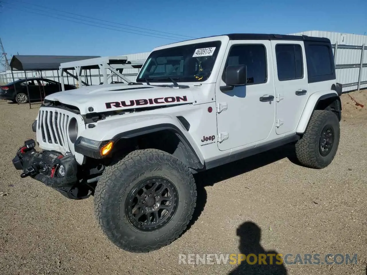 1 Photograph of a damaged car 1C4JJXFG8PW518377 JEEP WRANGLER 2023