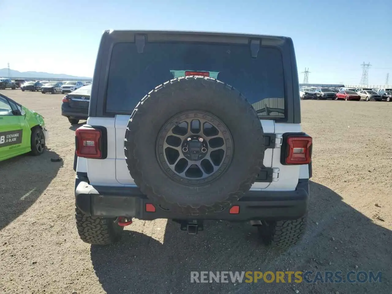 6 Photograph of a damaged car 1C4JJXFG8PW518377 JEEP WRANGLER 2023