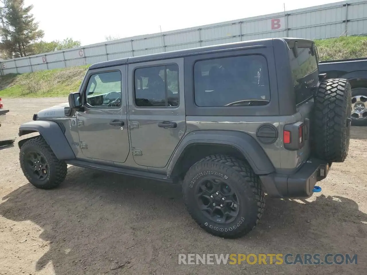 2 Photograph of a damaged car 1C4JJXN61PW623013 JEEP WRANGLER 2023
