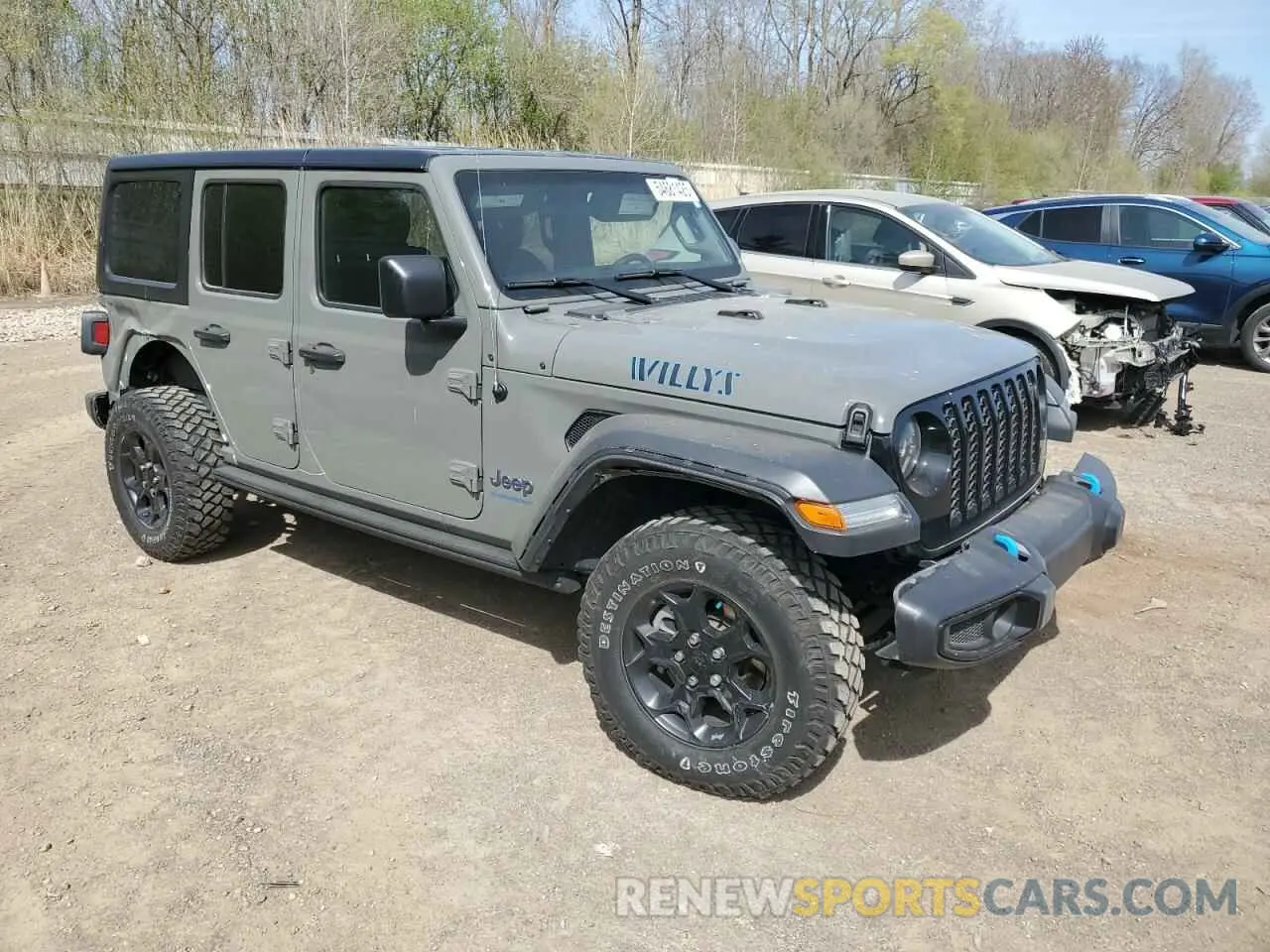 4 Photograph of a damaged car 1C4JJXN61PW623013 JEEP WRANGLER 2023