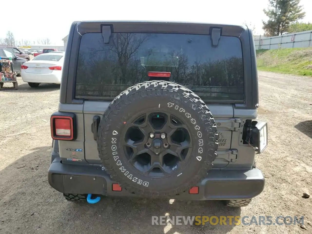 6 Photograph of a damaged car 1C4JJXN61PW623013 JEEP WRANGLER 2023