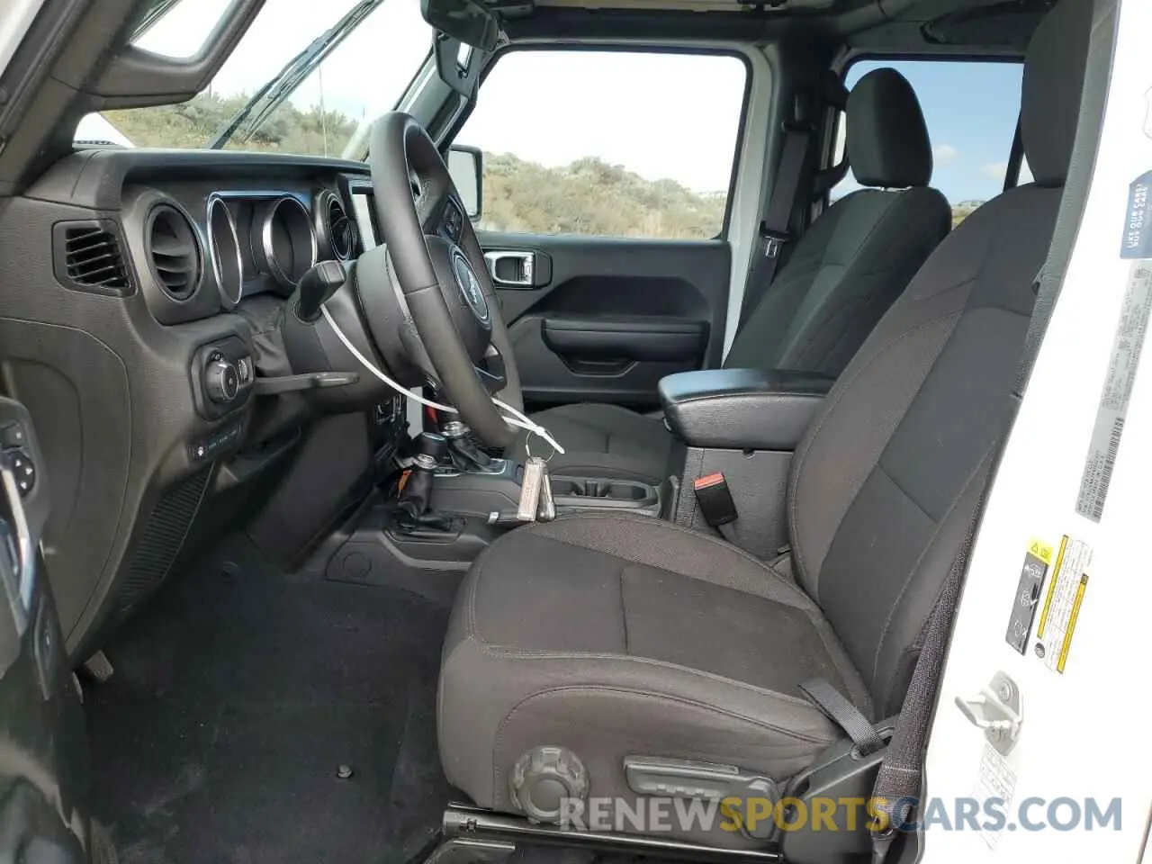 7 Photograph of a damaged car 1C4JJXN63PW642727 JEEP WRANGLER 2023
