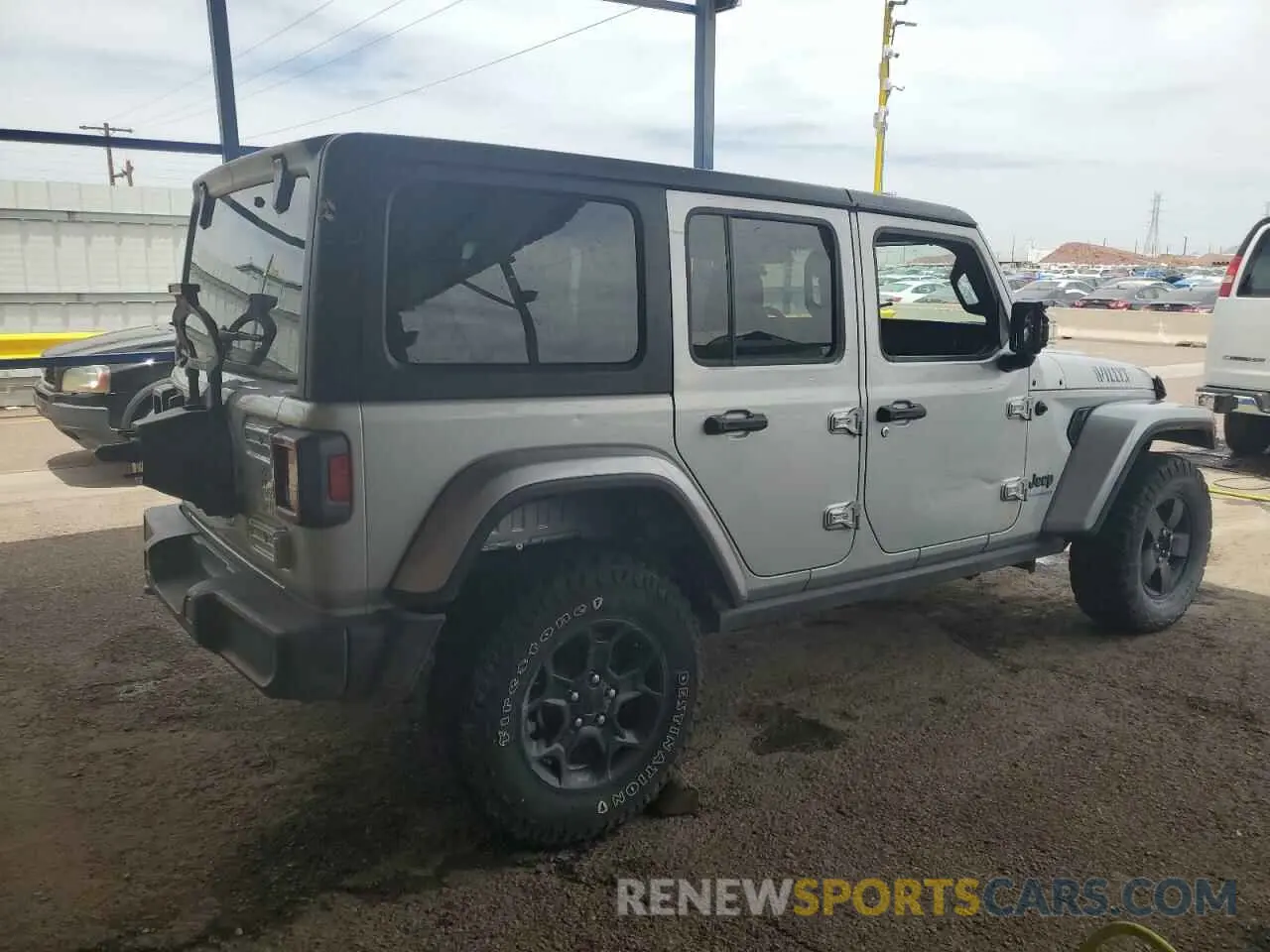 3 Фотография поврежденного автомобиля 1C4JJXN65PW641305 JEEP WRANGLER 2023