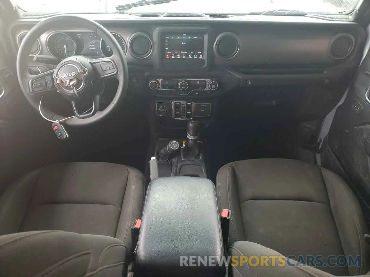 8 Фотография поврежденного автомобиля 1C4JJXN65PW641305 JEEP WRANGLER 2023