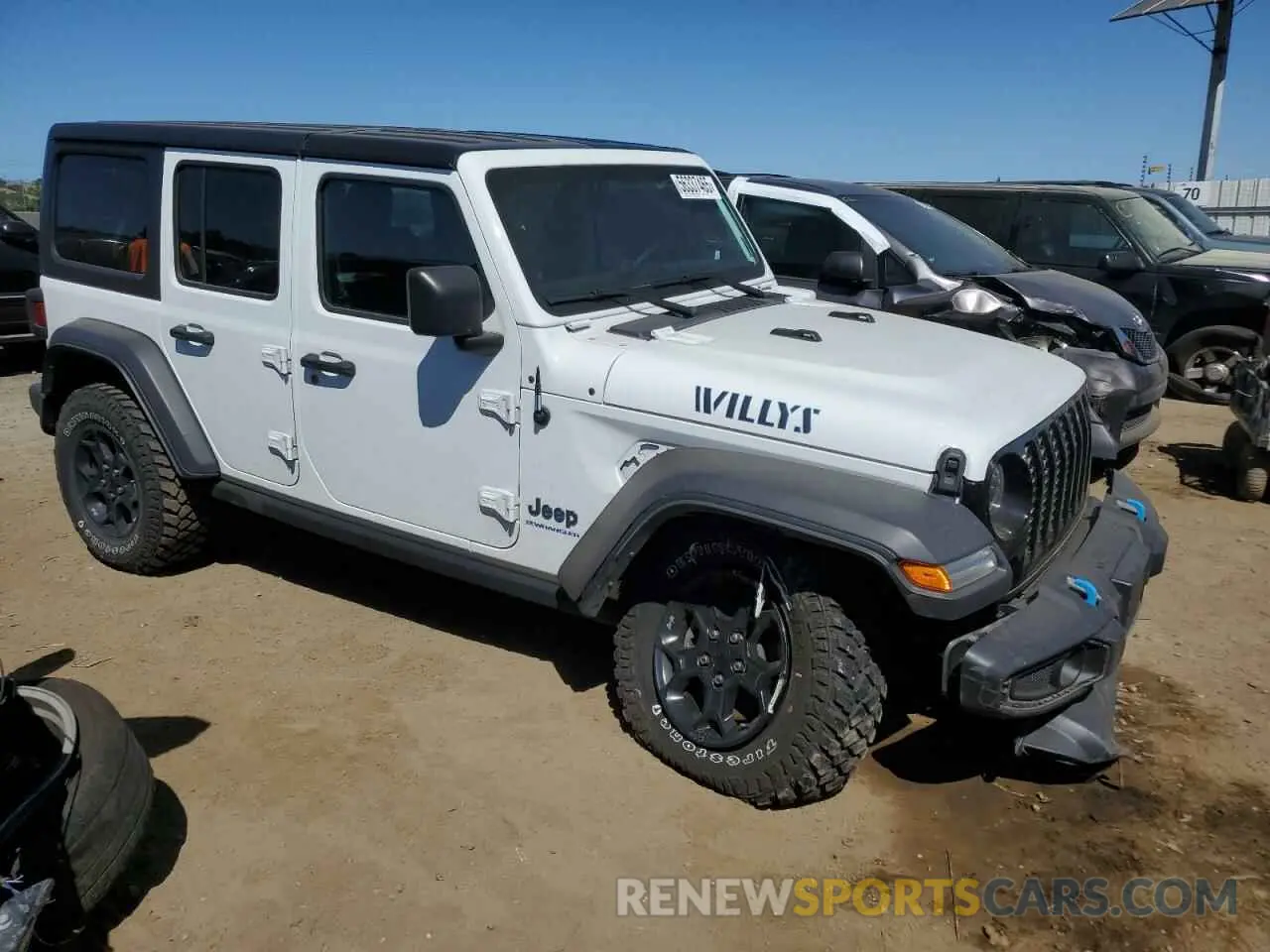 4 Photograph of a damaged car 1C4JJXN65PW651137 JEEP WRANGLER 2023