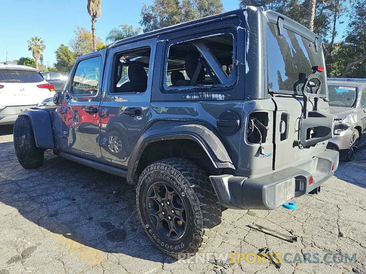 2 Photograph of a damaged car 1C4JJXN66PW642561 JEEP WRANGLER 2023