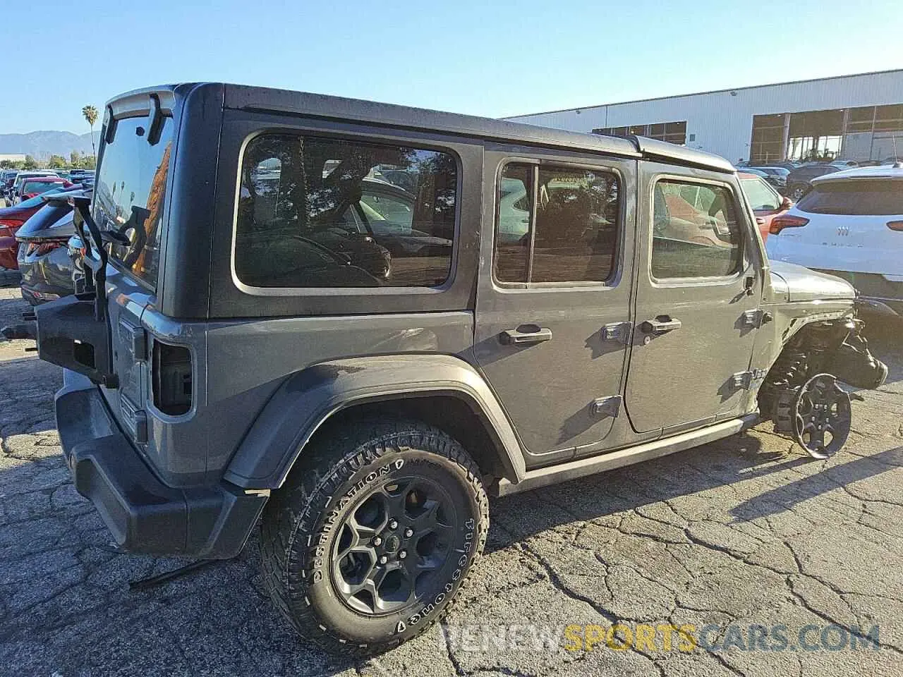 3 Photograph of a damaged car 1C4JJXN66PW642561 JEEP WRANGLER 2023