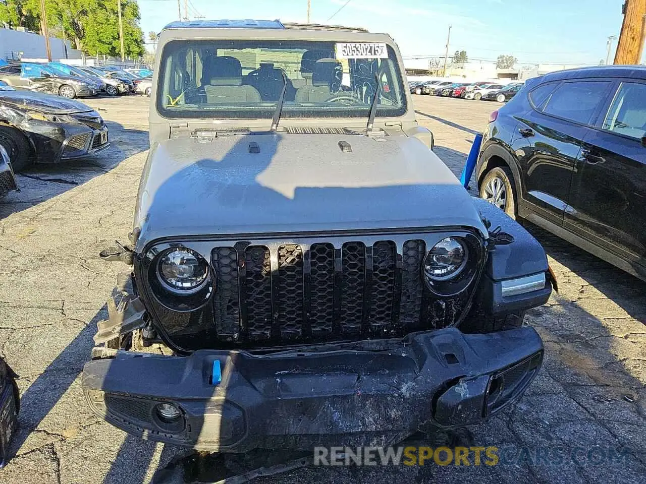 5 Photograph of a damaged car 1C4JJXN66PW642561 JEEP WRANGLER 2023