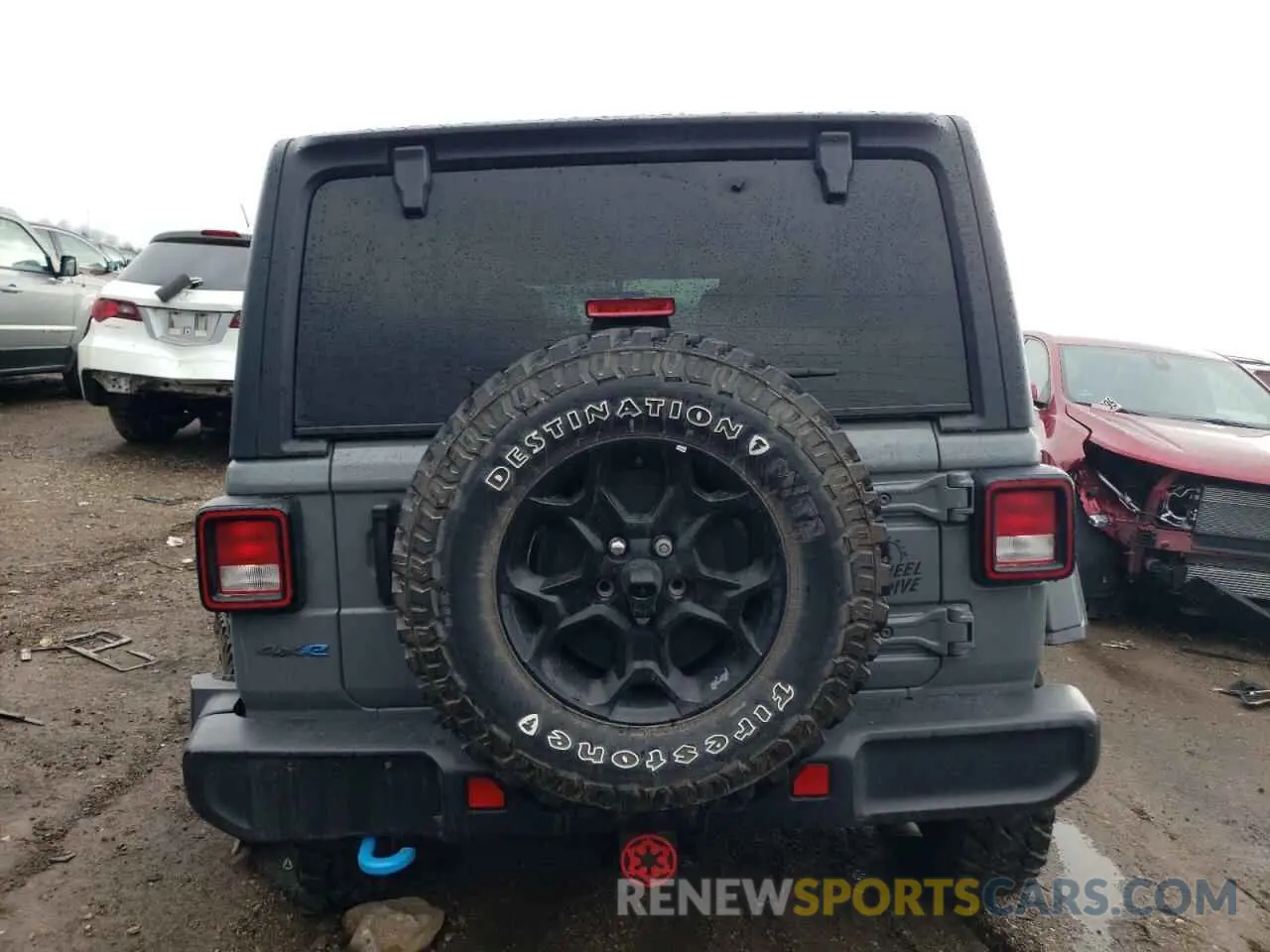 6 Photograph of a damaged car 1C4JJXN67PW624554 JEEP WRANGLER 2023