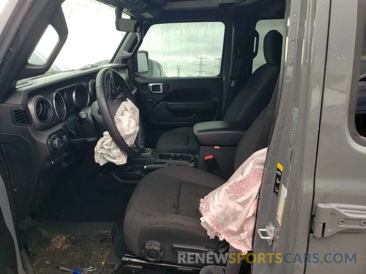 7 Photograph of a damaged car 1C4JJXN67PW624554 JEEP WRANGLER 2023
