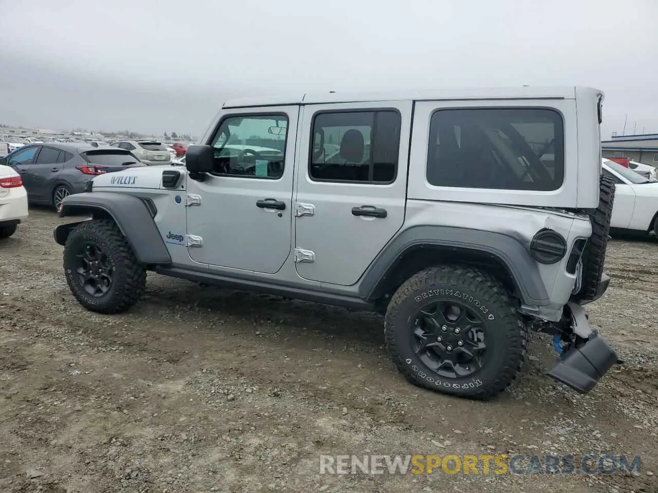 2 Photograph of a damaged car 1C4JJXN6XPW613161 JEEP WRANGLER 2023