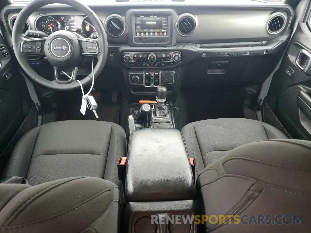 8 Photograph of a damaged car 1C4JJXN6XPW613161 JEEP WRANGLER 2023