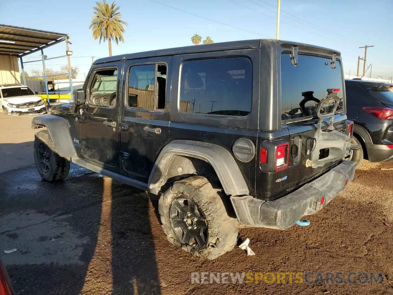 2 Photograph of a damaged car 1C4JJXN6XPW641266 JEEP WRANGLER 2023