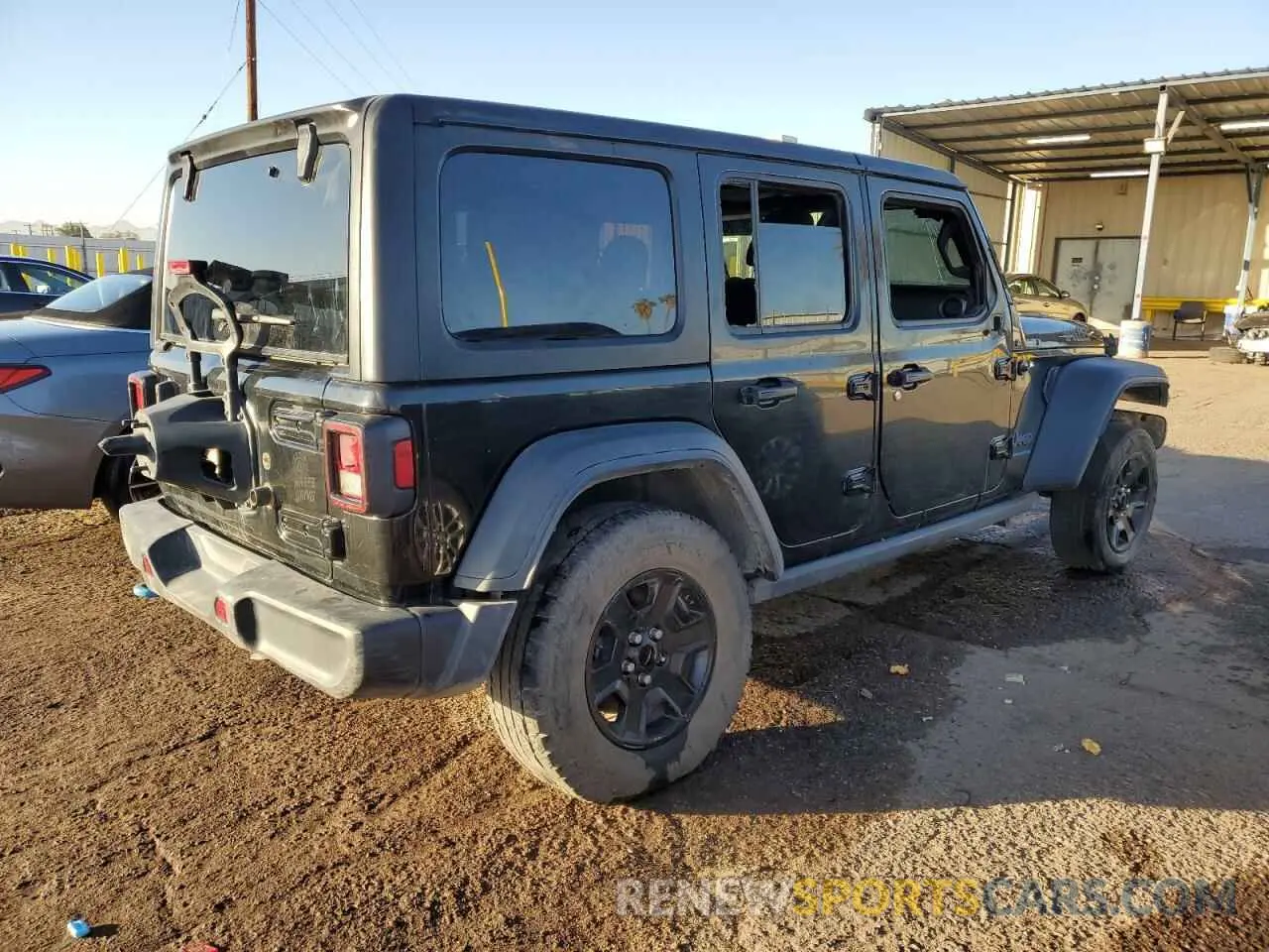 3 Photograph of a damaged car 1C4JJXN6XPW641266 JEEP WRANGLER 2023