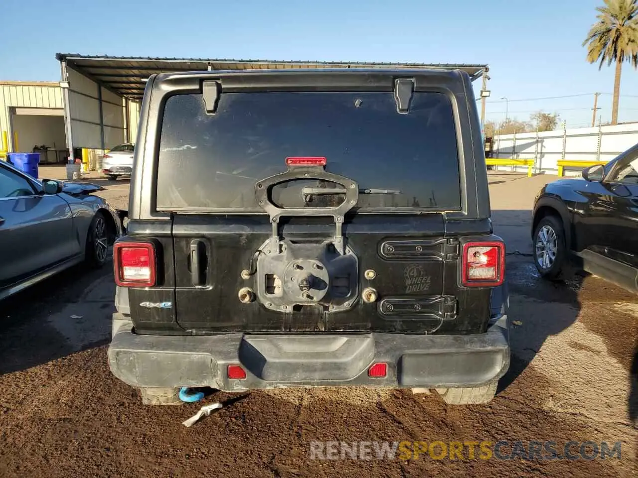 6 Photograph of a damaged car 1C4JJXN6XPW641266 JEEP WRANGLER 2023