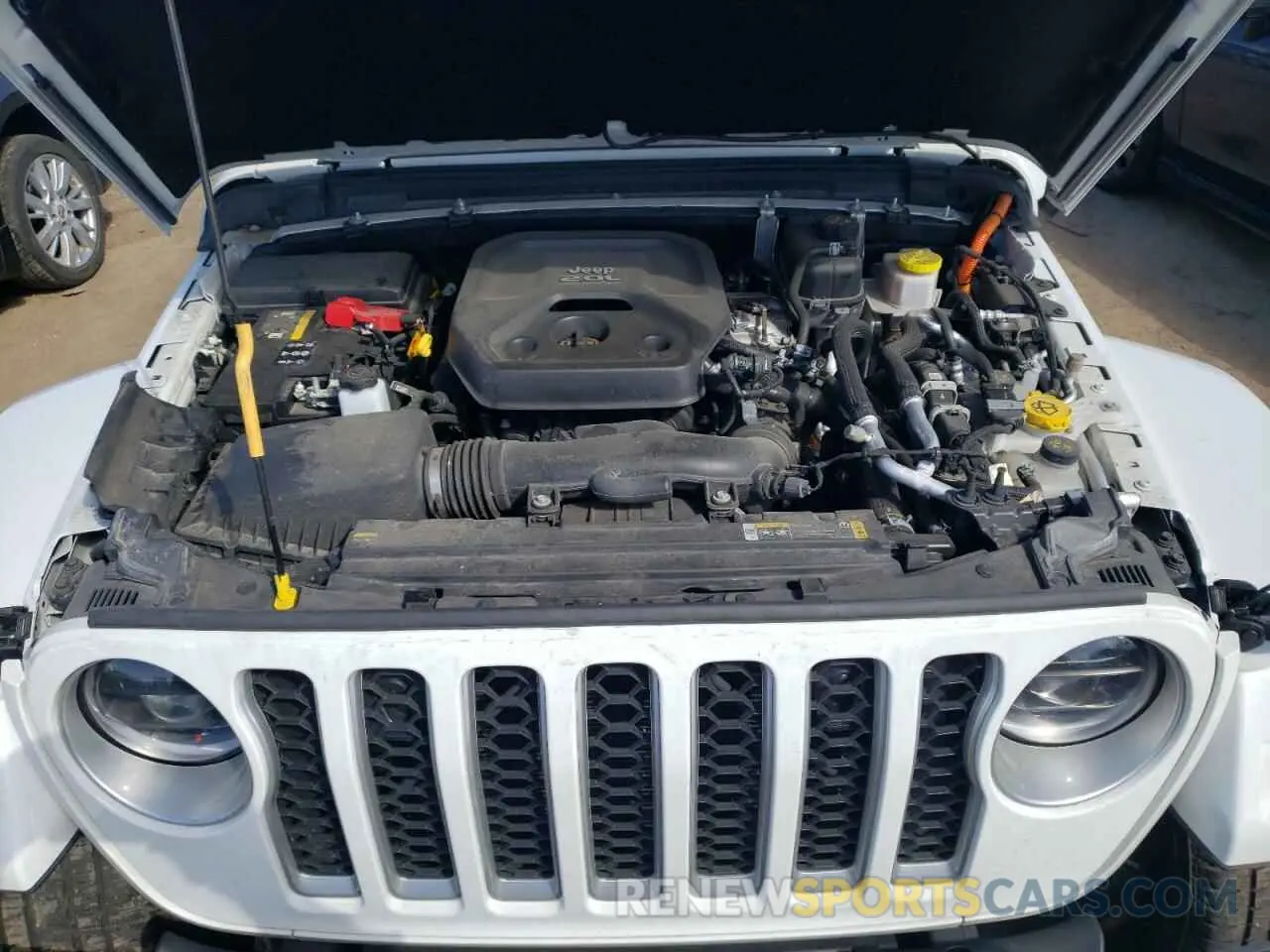 11 Фотография поврежденного автомобиля 1C4JJXP61PW519599 JEEP WRANGLER 2023