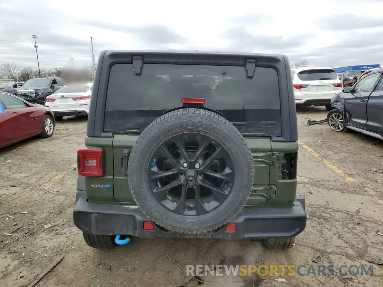 6 Фотография поврежденного автомобиля 1C4JJXP61PW528948 JEEP WRANGLER 2023