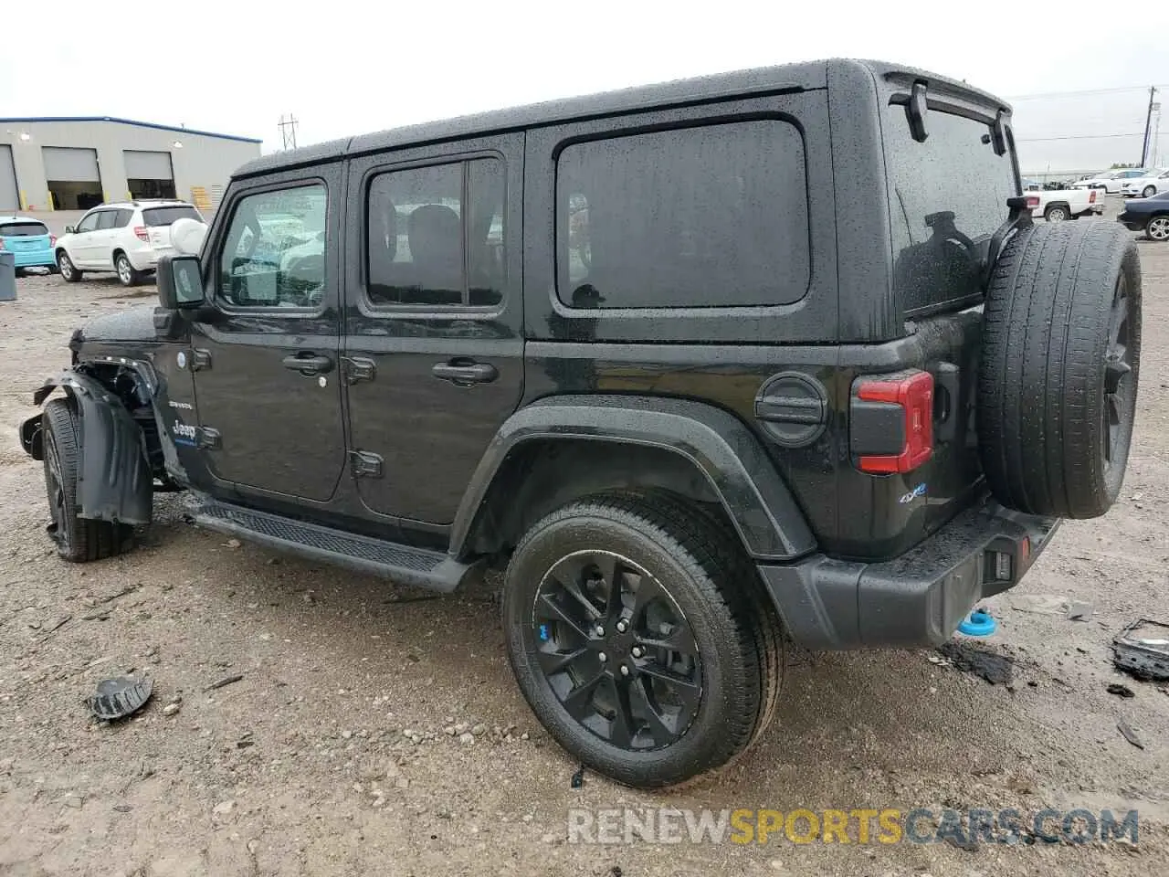 2 Photograph of a damaged car 1C4JJXP62PW514489 JEEP WRANGLER 2023