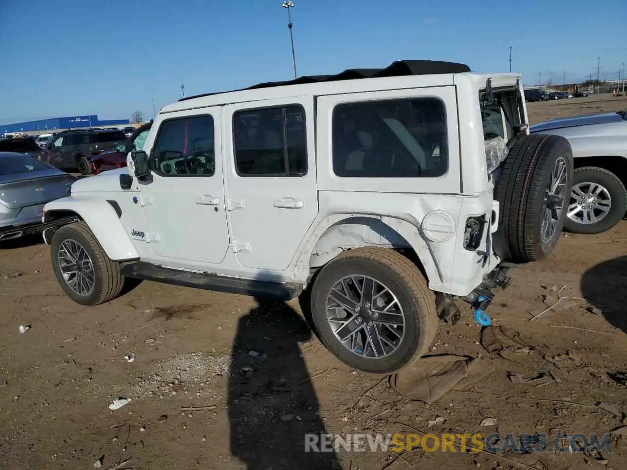 2 Photograph of a damaged car 1C4JJXP62PW538842 JEEP WRANGLER 2023