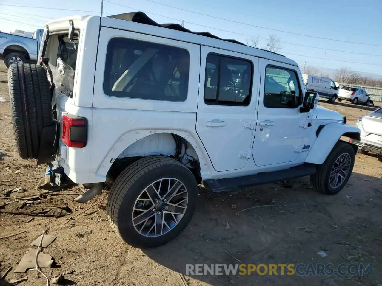 3 Photograph of a damaged car 1C4JJXP62PW538842 JEEP WRANGLER 2023