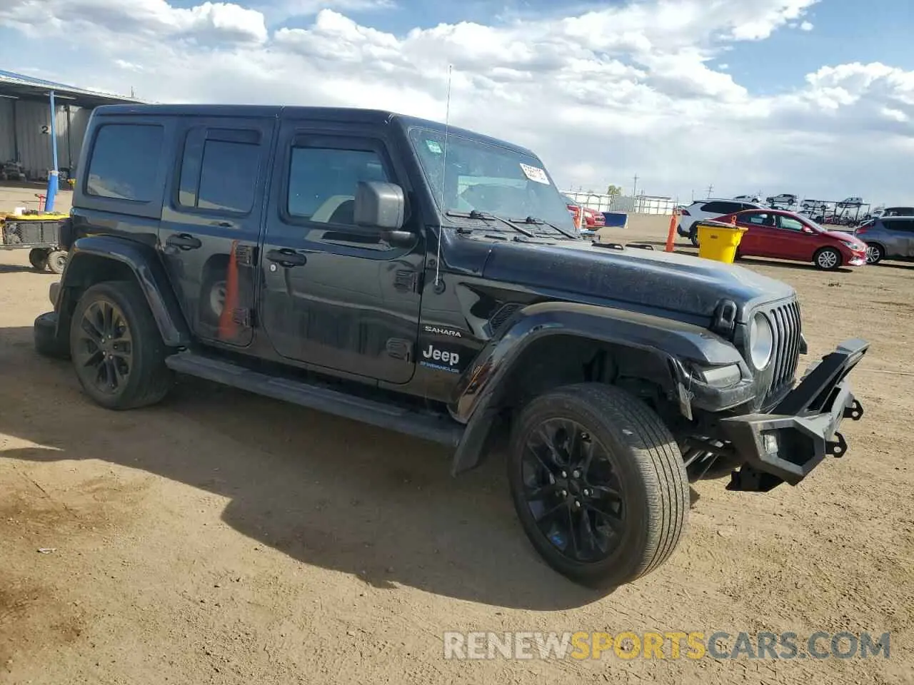 4 Photograph of a damaged car 1C4JJXP62PW556757 JEEP WRANGLER 2023